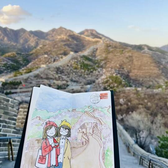 春天好好画｜八达岭长城踏青