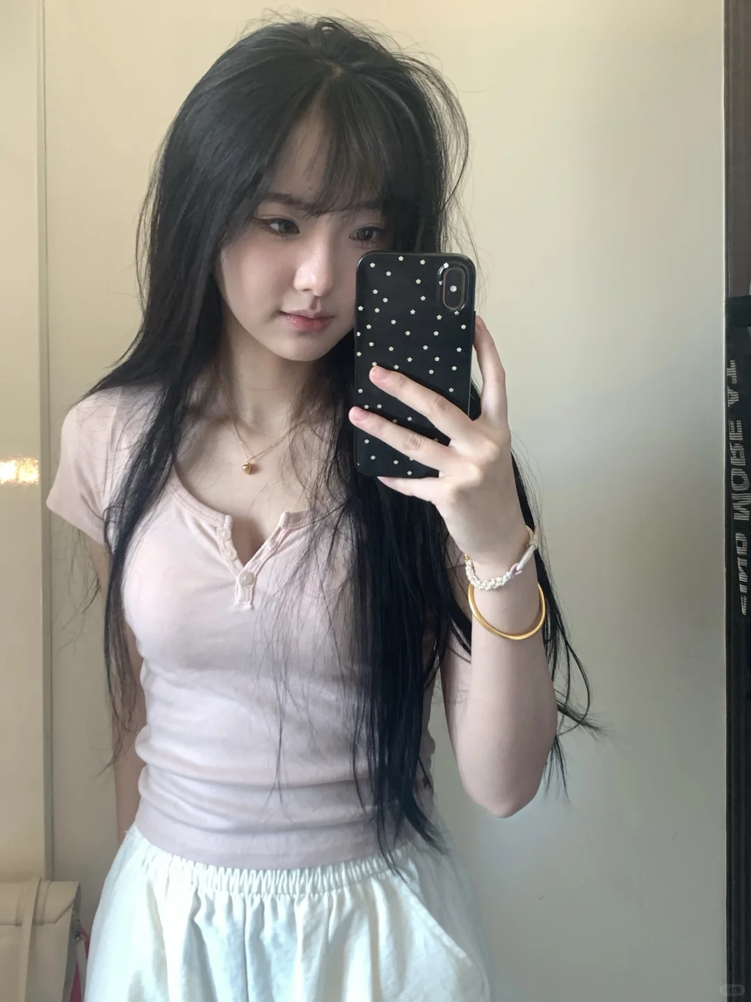淡淡的粉色好温柔