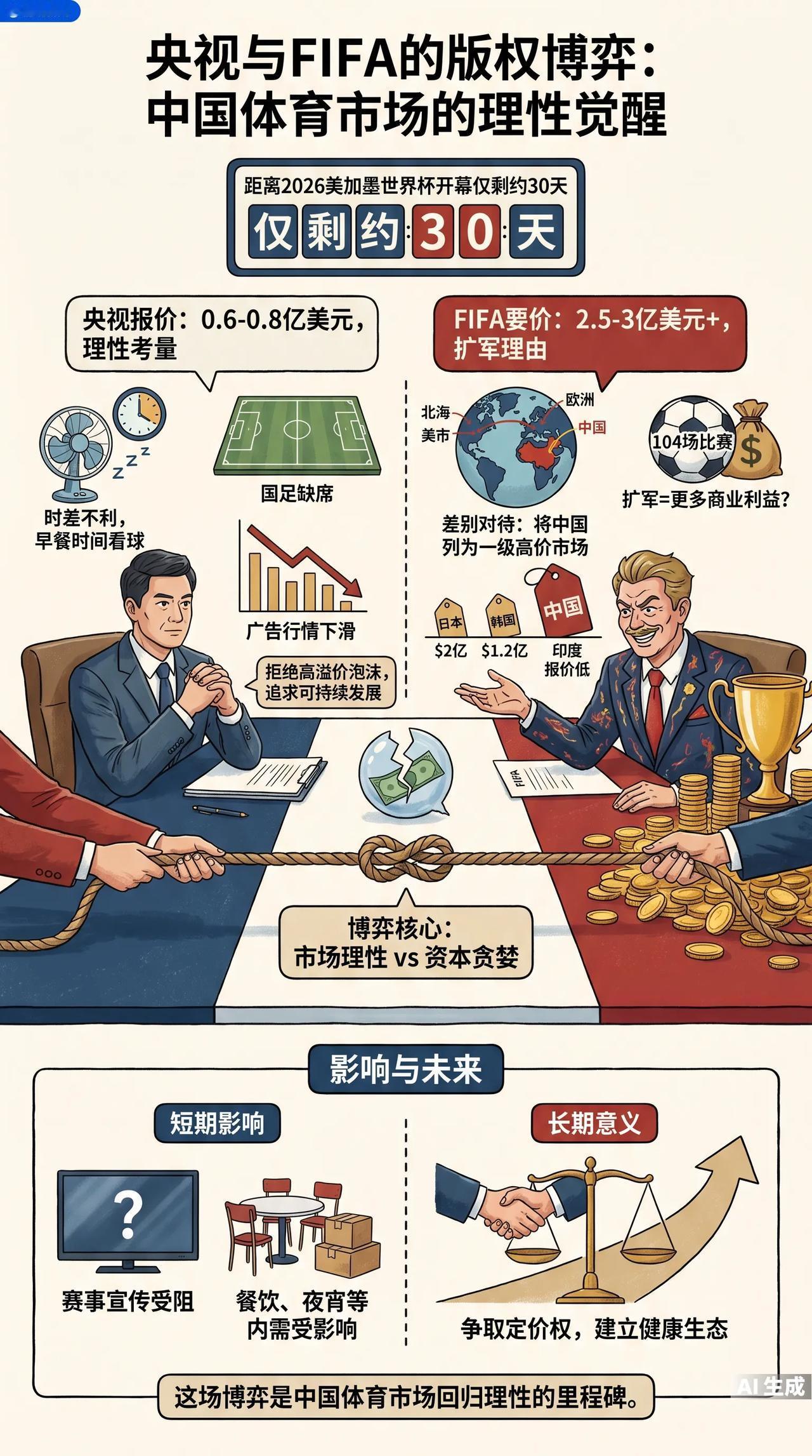 打劫也要看形势
央视硬刚FIFA底气何在？