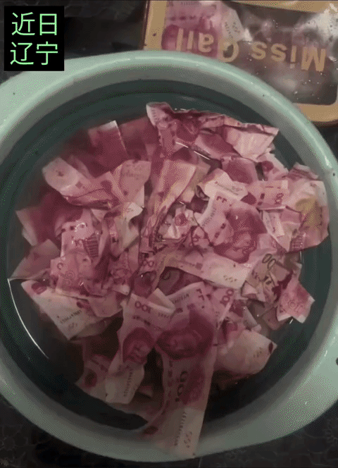 近日辽宁，大过年的，一对情侣觉得把钱放在洗衣机里比较安全，一回头就忘了，就把钱都