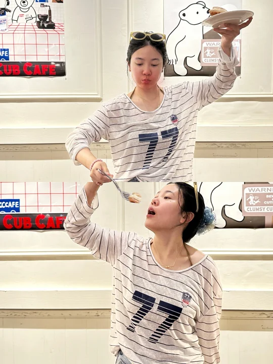 在clumsy被投喂一口爆汁蜜桃三明治🍑🥪