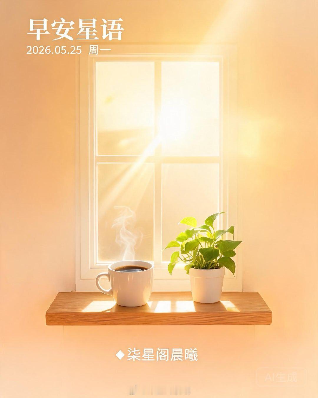 ☀️早安星语｜2026年5月25日 周一🌤️🌟 今日天象｜双子座太阳六分海王