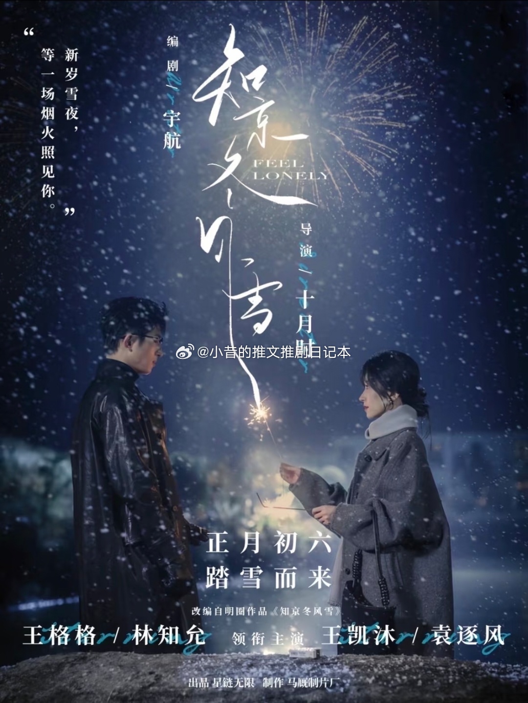 第37部：《知京冬风雪》王格格✖️王凯沐。虽然是男主守护女主的老梗但是好看诶！女