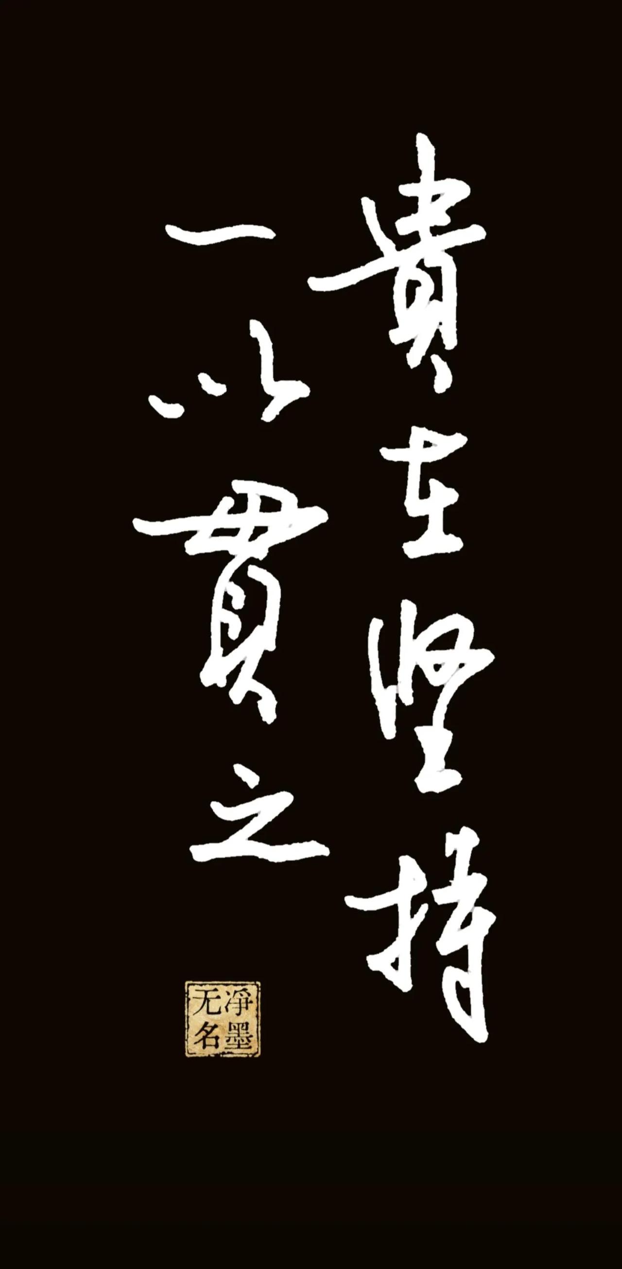 贵在坚持，一以贯之。
释义
可贵之处在于持之以恒，始终如一、坚守本心。很适合练字