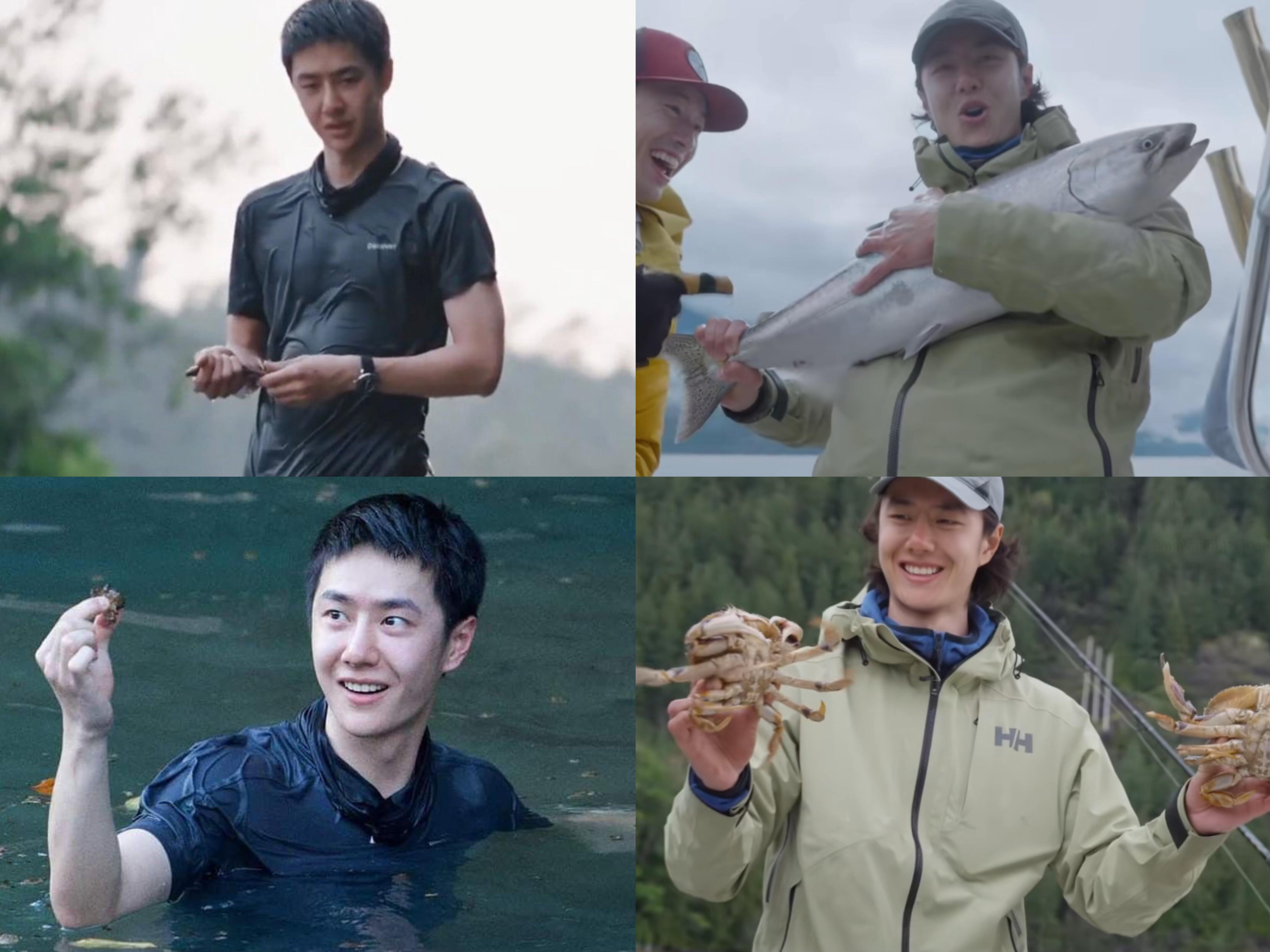 王一博  有在好好长大，也有在热烈的生活。王一博探索新境2