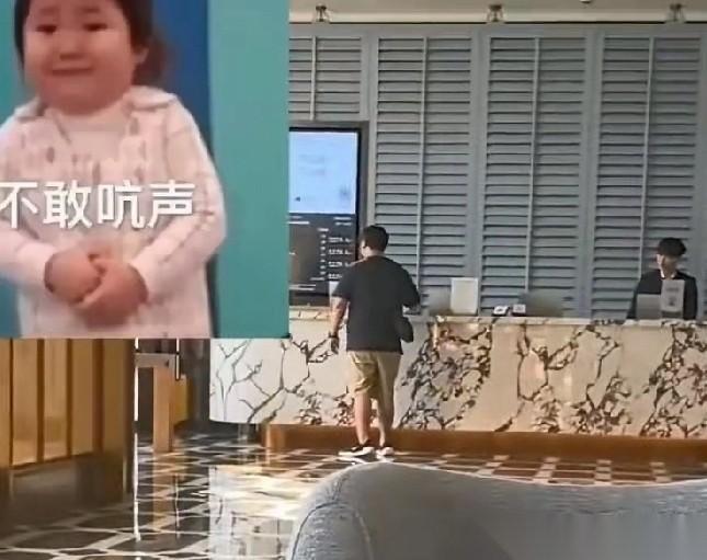 香港男子在广州办理入住酒店时，因前台工作人员英语沟通不畅，暴怒发飙，狠砸接待台。