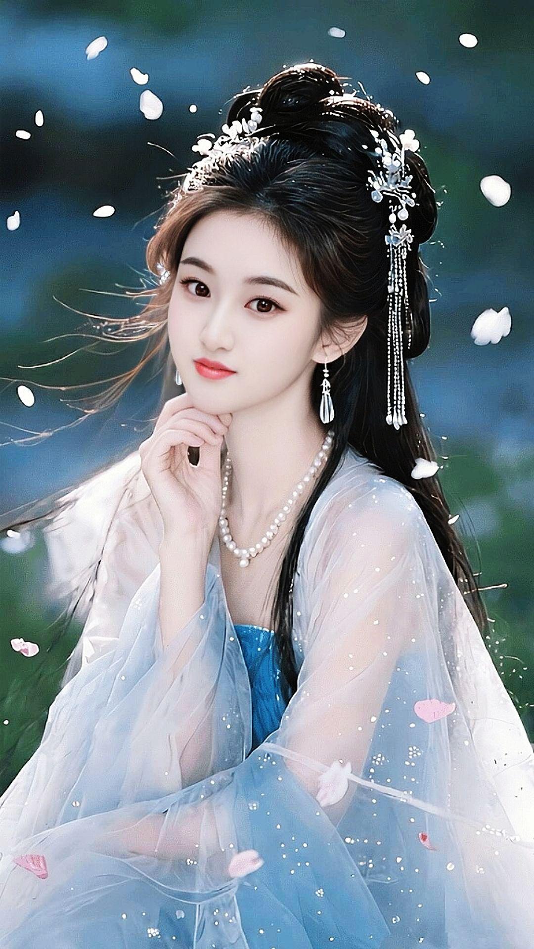 汉服 古风之美在于意境 古风清冷佳人 古风美人 汉服小姐姐