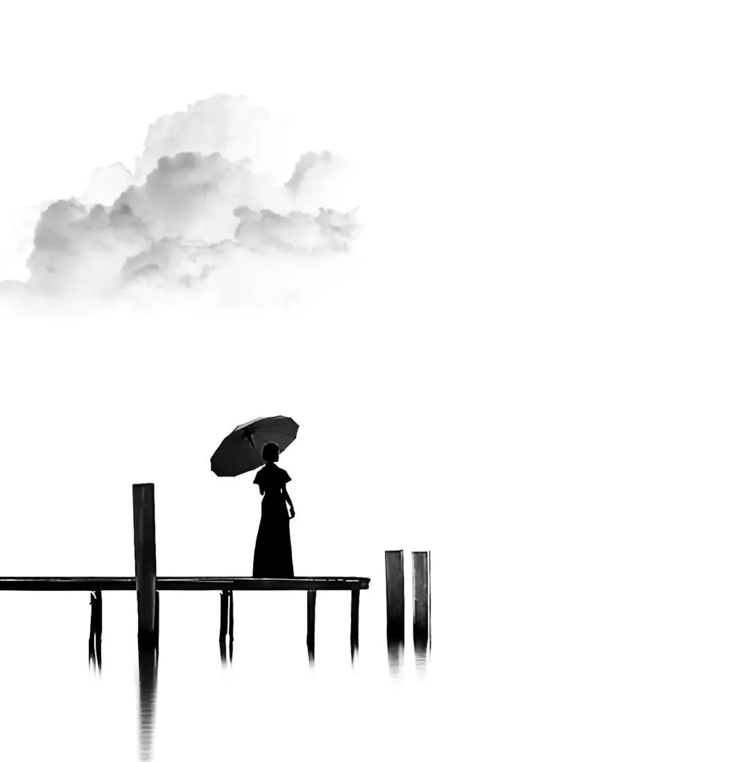 《简约》/郭兴华

时光轻浅，思绪翩翩，
简约的线条勾勒心的边缘。
风过林梢，云