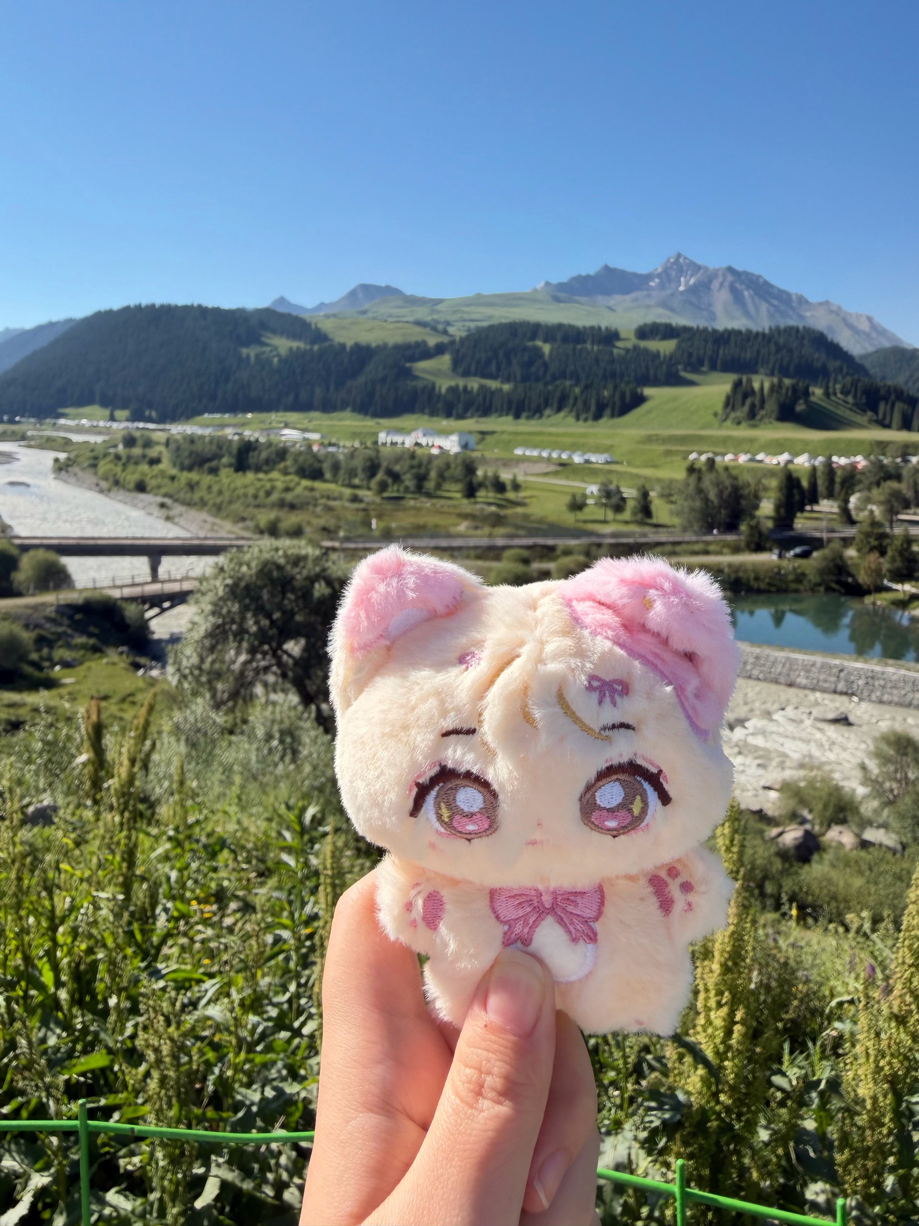 唐布拉·百里画廊📍杀猪妹和三毛终于拍上游客照了 伊犁·玛依布拉克