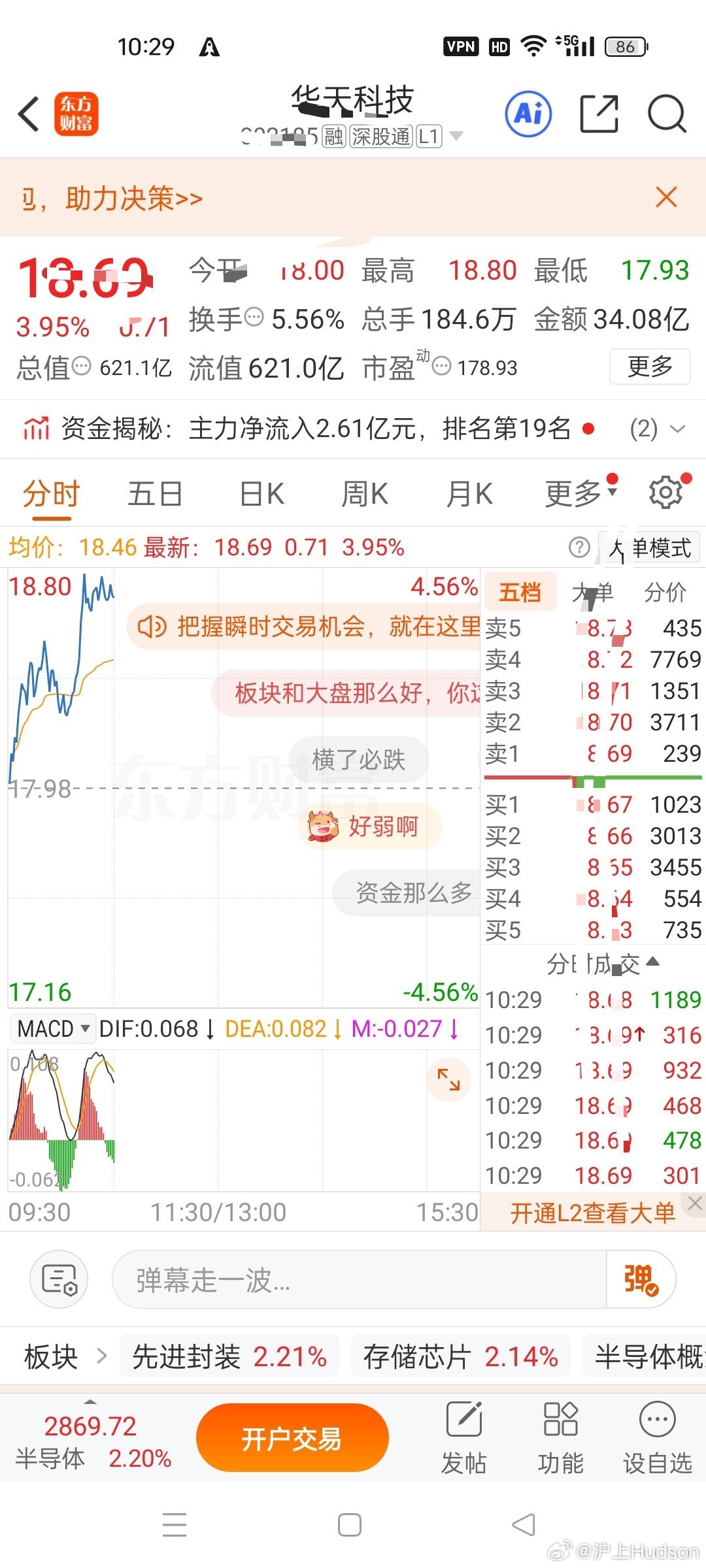 从容持仓，静待大长腿拉升兄弟们，当下盘面震荡反复、分歧加剧，交易心态远比频繁操作