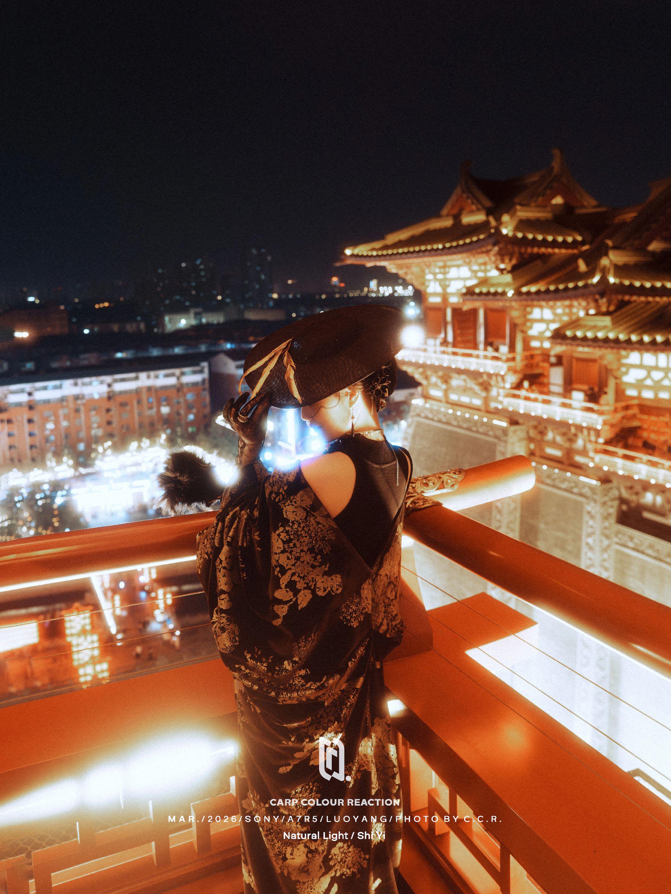 我在洛阳应天门六楼拍『自然光』！拍素人一个月，就一台相机，不额外打灯...