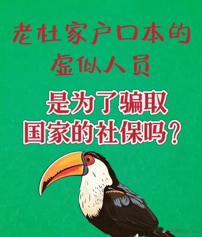 《老杜家户口疑云：背后隐藏的真相？》

户口信息代表着一个人的身份标识，是严肃且