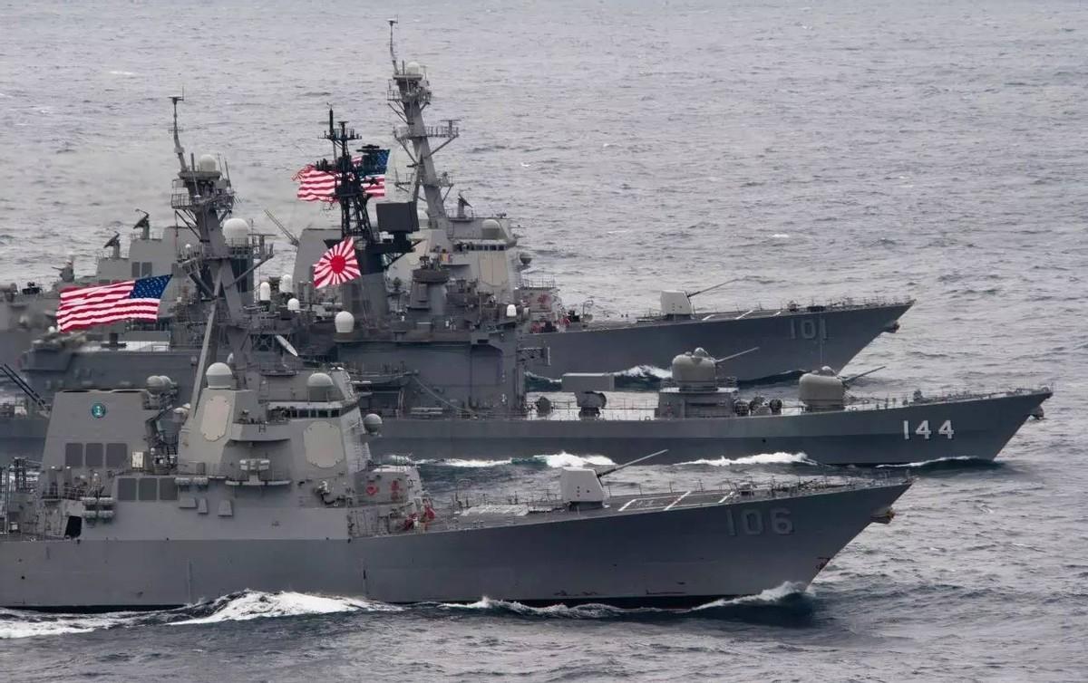 72小时内，日本迈出危险三步！

太平洋海域的一声轰鸣打破平静，日本海上自卫队 