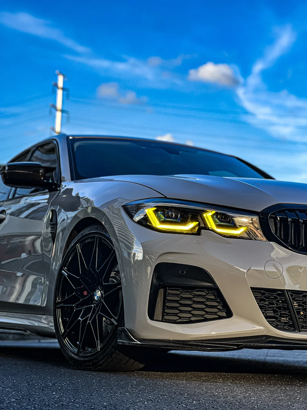 宝马三系布鲁克林灰这么帅？