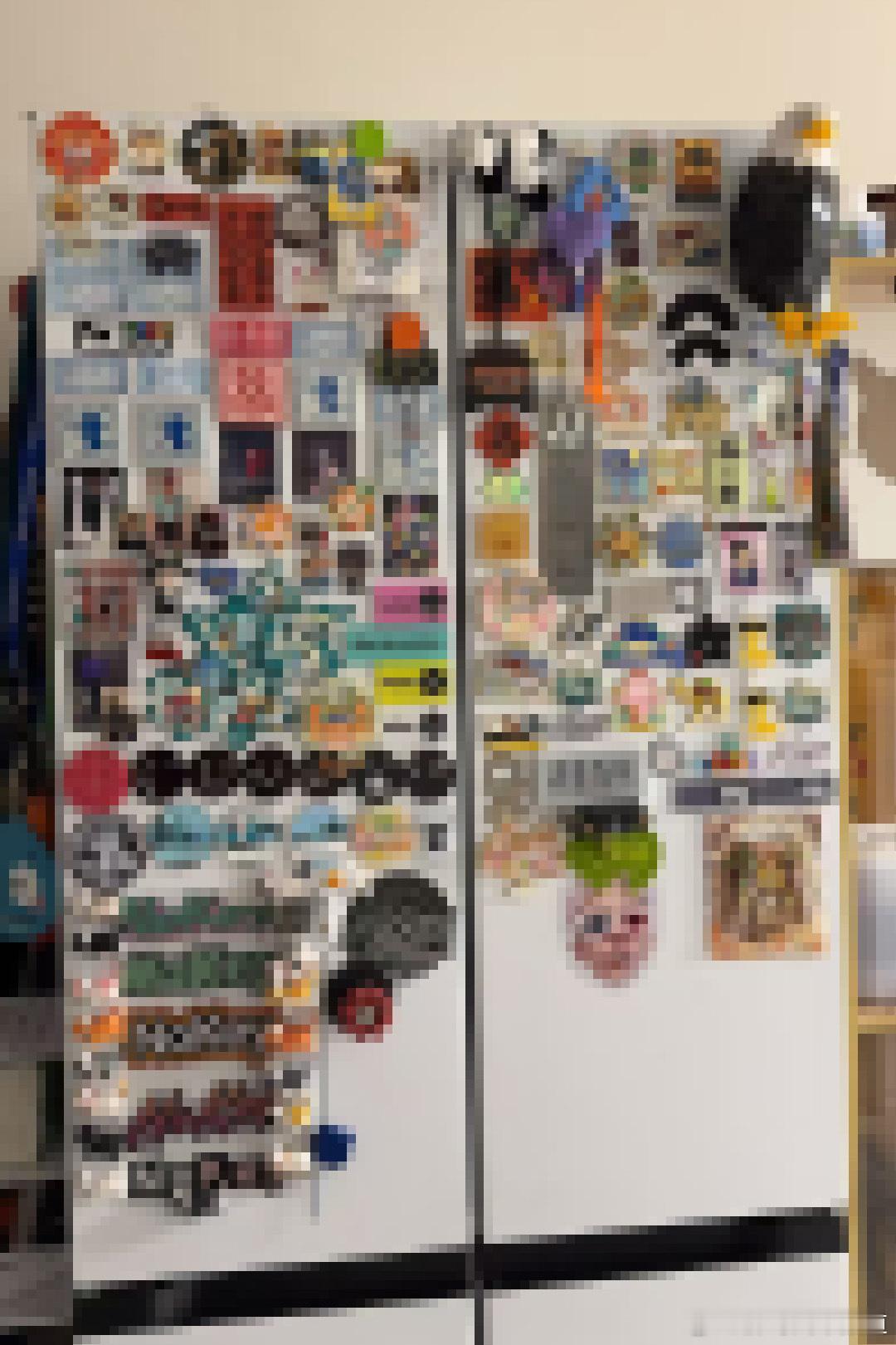 胖哥汽车频道冰箱贴一定要经常挪挪位置 说起冰箱贴...我觉得我的任何一个伙伴都有