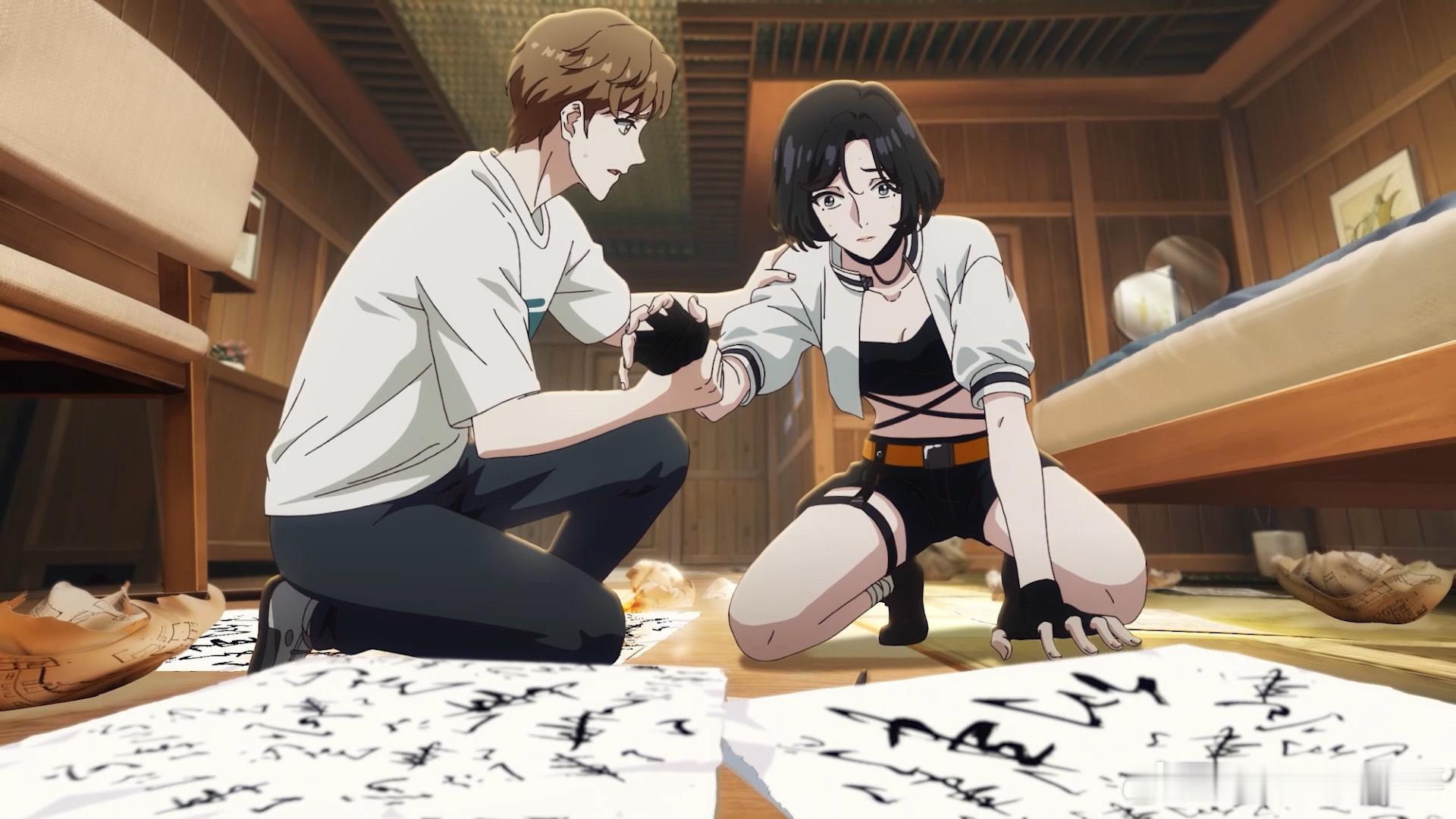 动画三线轮洄今日开播尾鱼IP动画化封神，看到这个题材和风格，我是必追！易飒水下乘