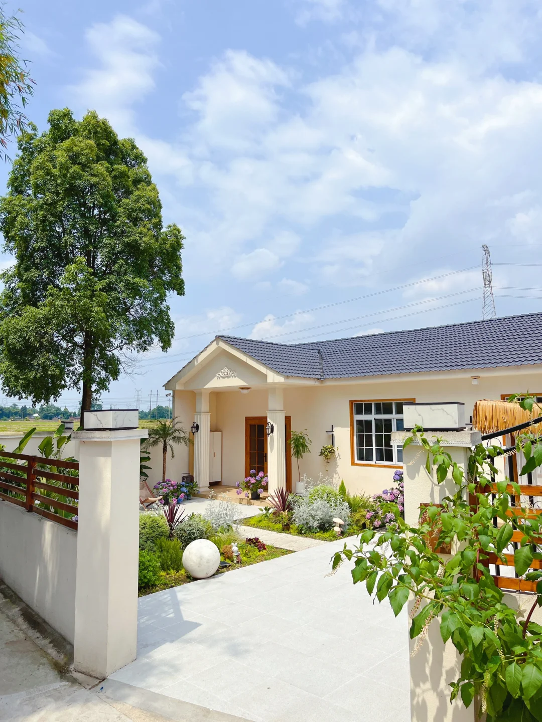 一不小心，建了一个蕞实用的一层小院🏡