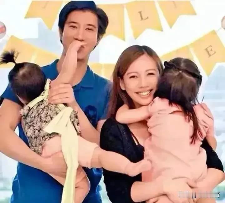 一代天王王力宏和李靓蕾组建了个幸福的家庭，生个两个孩子，本来一家四口其乐融融，三