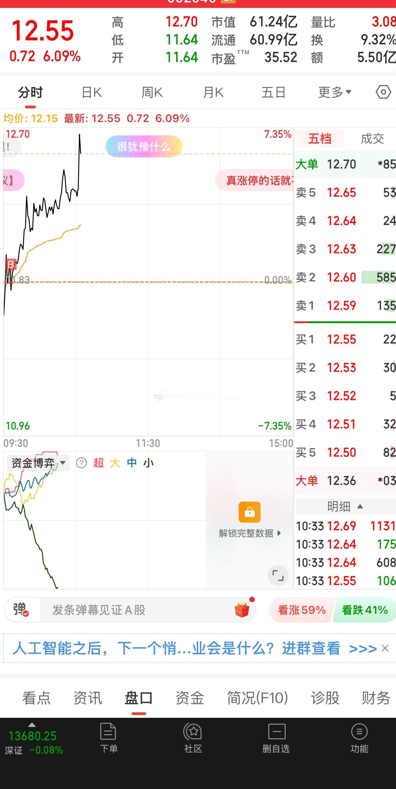 我老婆说我不会炒股问题，我买了就拉升，卖了也拉升。我能怎么办？谁能吃光最后一口鱼