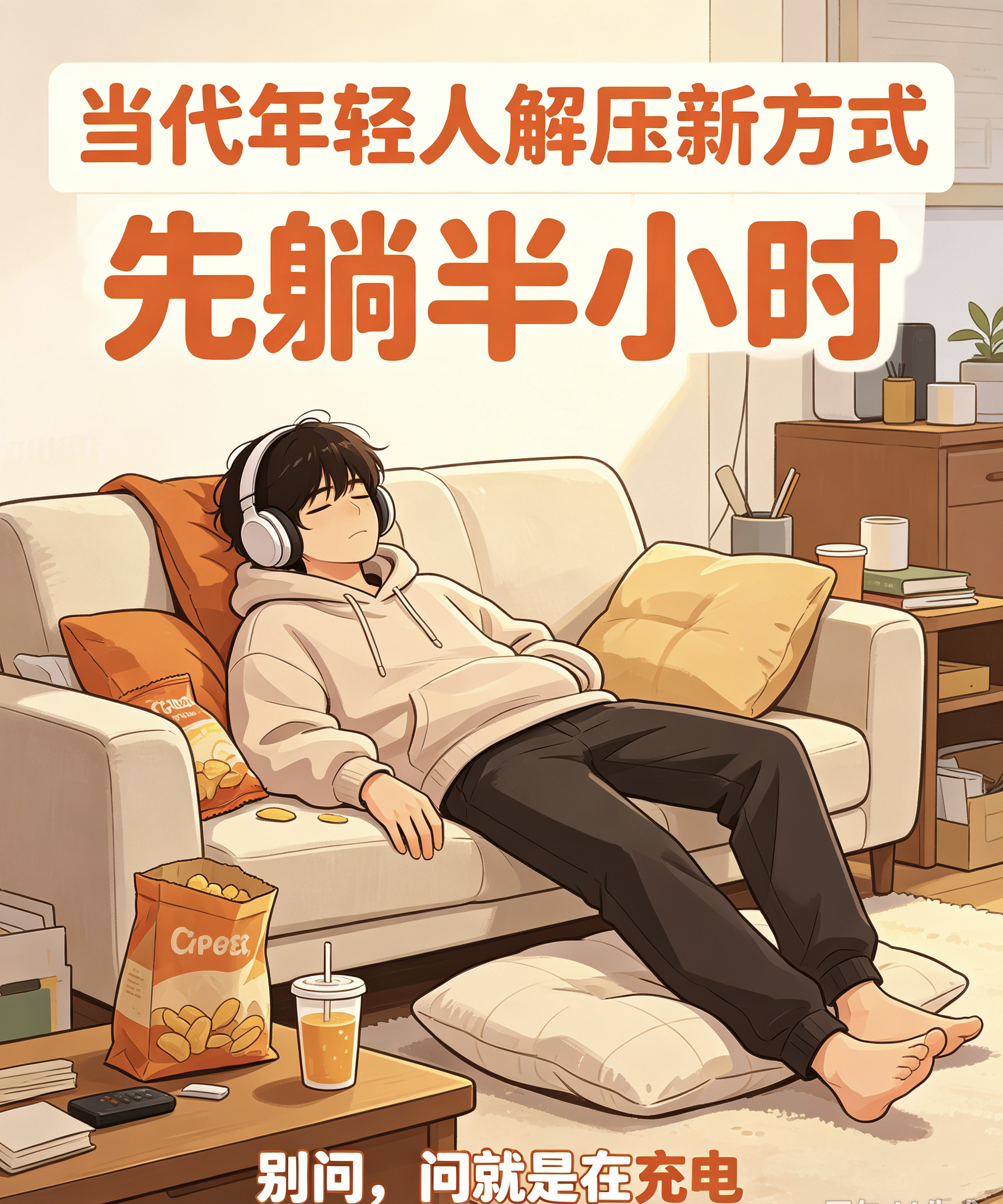 当代年轻人解压新方式不用奔赴远方，在细碎小事里放空自己，把积攒的疲惫慢慢释放，好