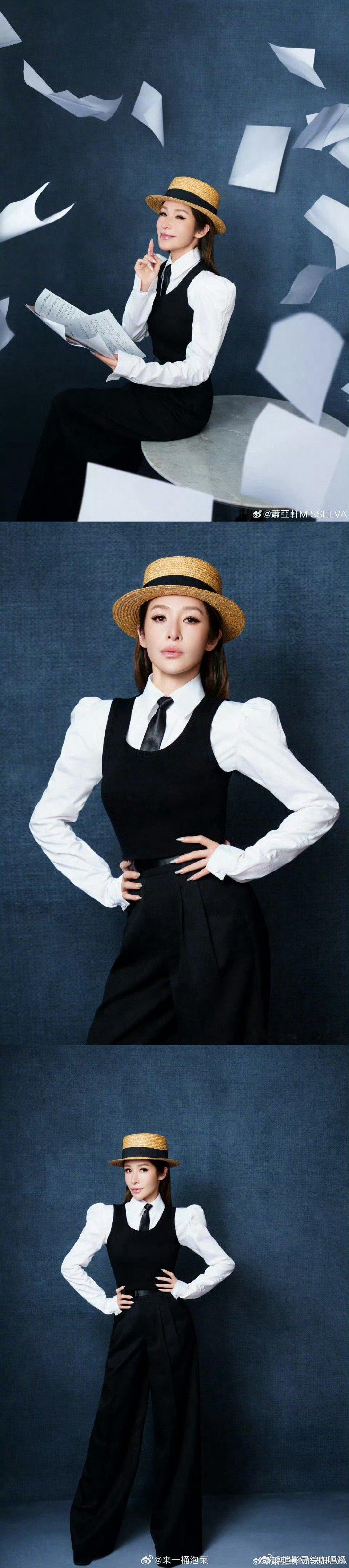萧亚轩瘦成纸片人谁给萧亚轩做的妆造这哪是普通演出服？分明是艺术品！从发丝到指尖都