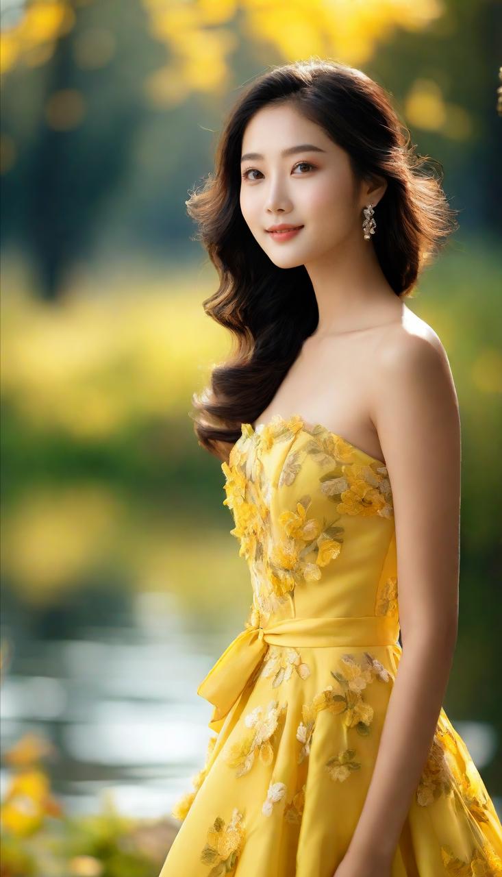 秋露微凉菊花开，千朵金黄映日边。
秋露微凉，轻拂过夜的寂静，
如丝如缕，织就季节