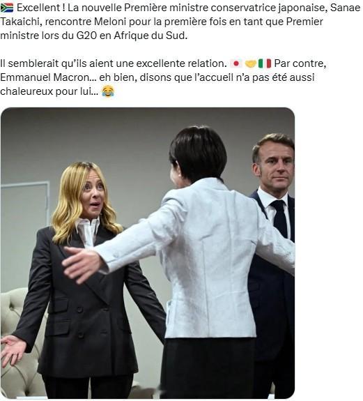 法国一位极右博主发了一个帖子：