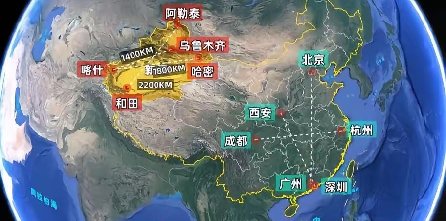 谁不为中国的长远布局拍案叫绝！20年前就砸重金建设新疆货运公路、推进大开发，如今