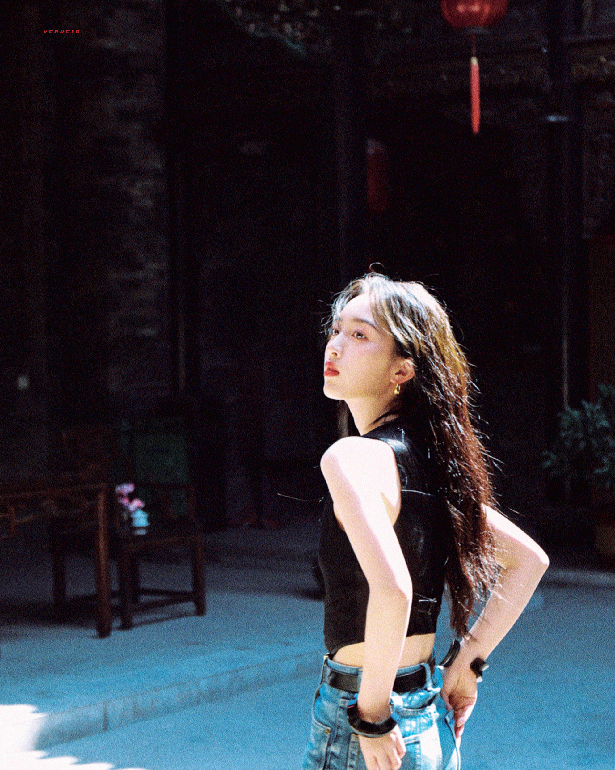 才刷到邓恩熙平遥电影节这组 女孩你也太太太美了[跪了] 