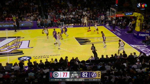 哈登这个变向+欧洲步过人，很漂亮！哈登