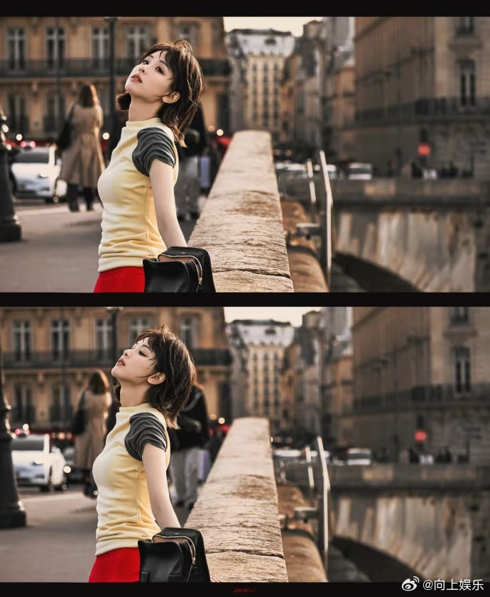 陈都灵看秀出图陈都灵走进LOEWE的巴黎画报 陈都灵看秀出图，走进LOEWE的巴