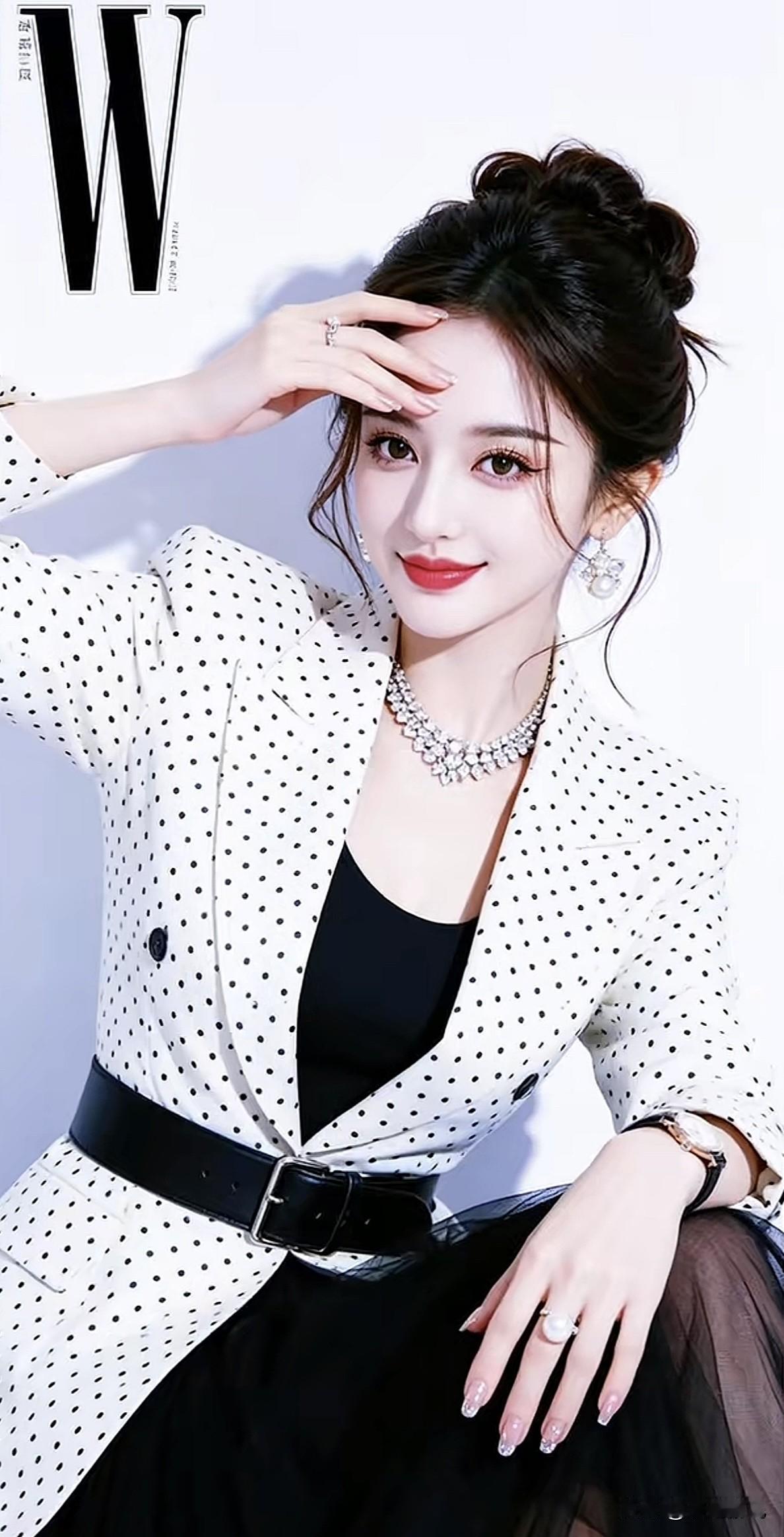 优雅黑白色调，时尚穿搭，精致妆容，气质满满！黑白配穿搭美学 黑白配穿搭技巧 高级