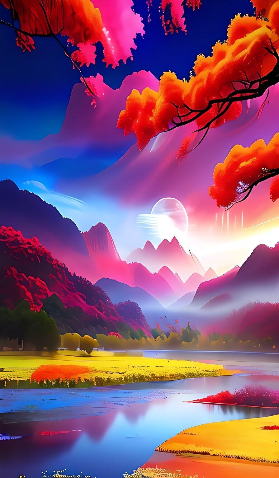 @DOU+小助手 山水间的诗意画卷 原创视频 原创作品 自然奇观 。
