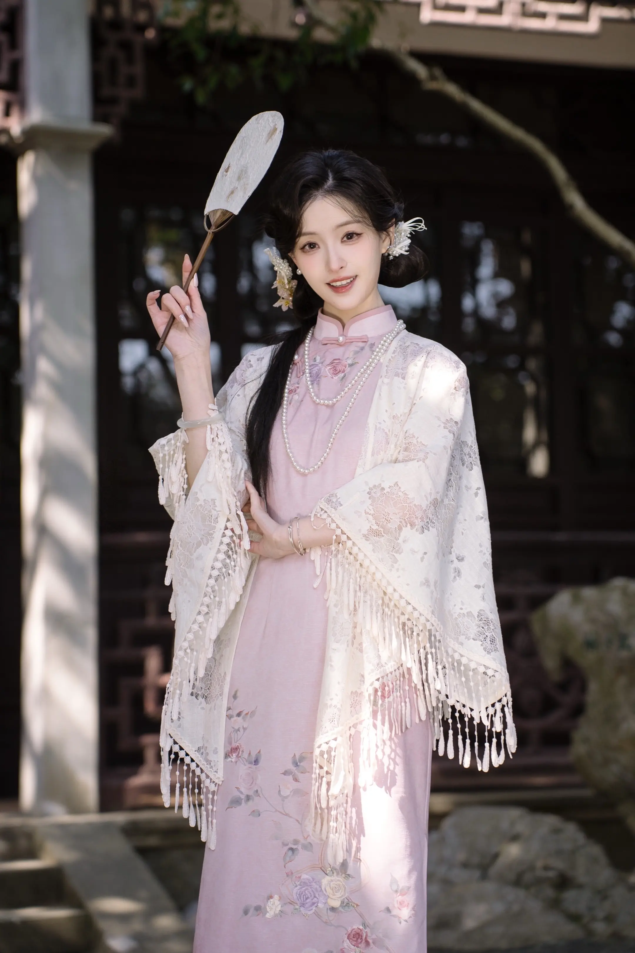 旗袍新中式 国风美学 国风穿搭有多温柔 国风之美永不过时东方美学