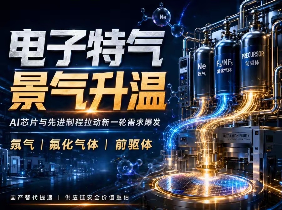 比光刻胶还暴利？电子气体三强，谁在把“空气”卖出黄金价？1. 中船特气（派瑞/7