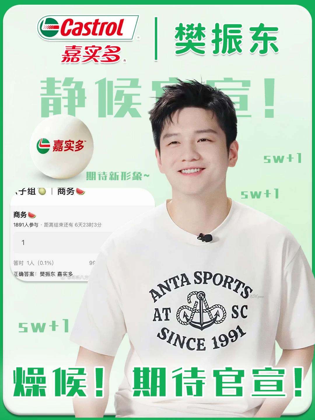 🔥樊振东｜新商务静候官宣！