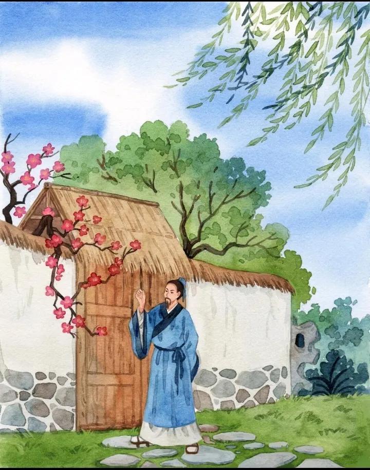 红杏出墙本正常，
偏有人说会情郎，
多少墨客笔下写，
……请友续句………？
[烟