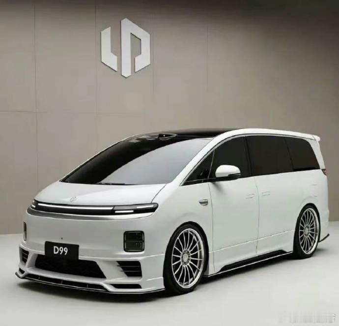 简直不能太行了，零跑D99按保姆车低趴大包围的风格去弄。各家配套厂快快准备起来吧