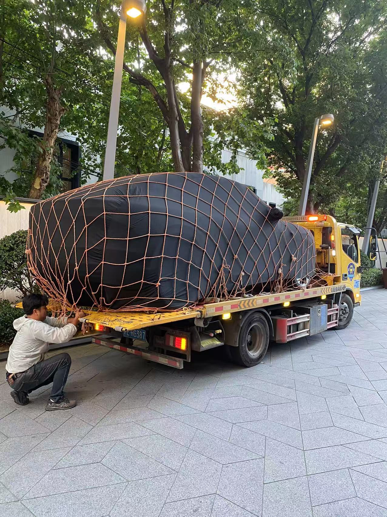 蔚来冠军版上板发车，猜猜这是哪一款蔚来？[憧憬][憧憬][憧憬]新能源大牛说大v