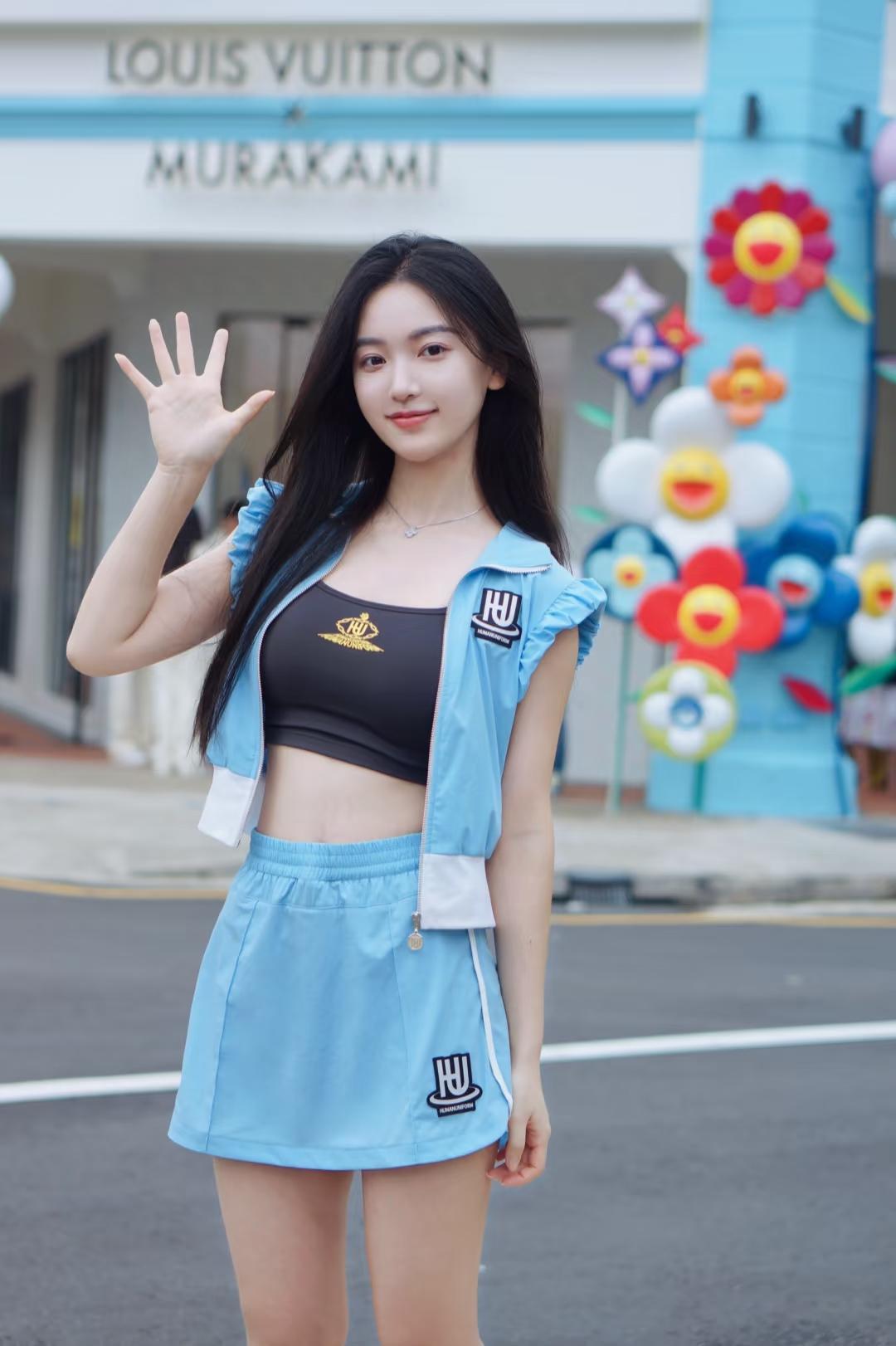 运动的美，给一种好活力满满，青春洋溢。