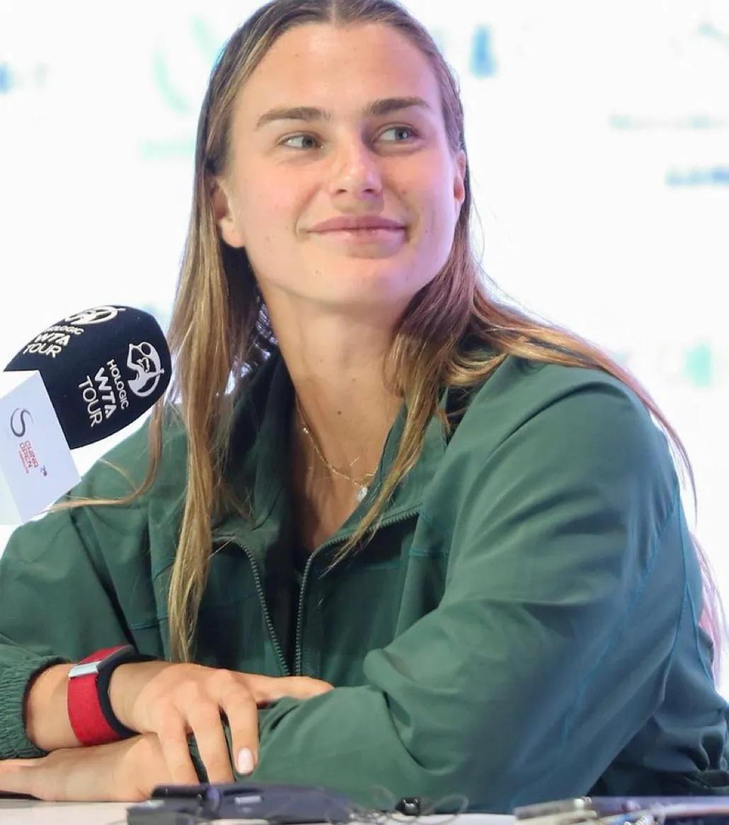 网球有約｜中国好女儿：阿琳娜·萨巴伦卡 (Aryna Sabalenka) 表示