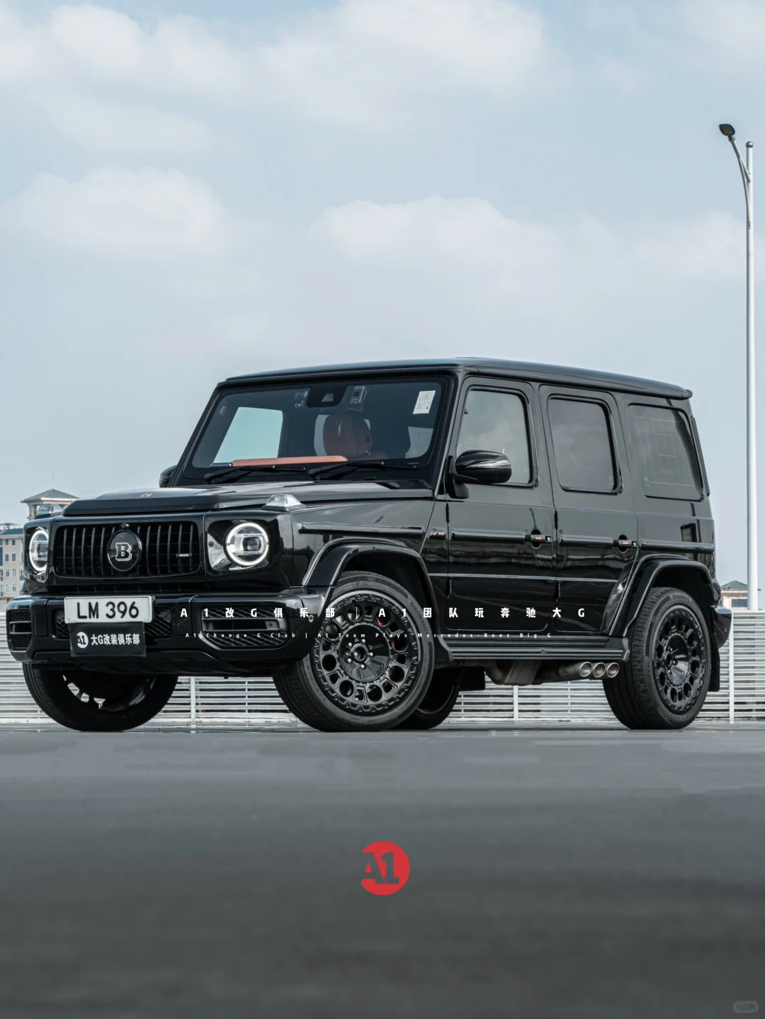 黑到极致更是高级 来自香港右舵 AMG G63