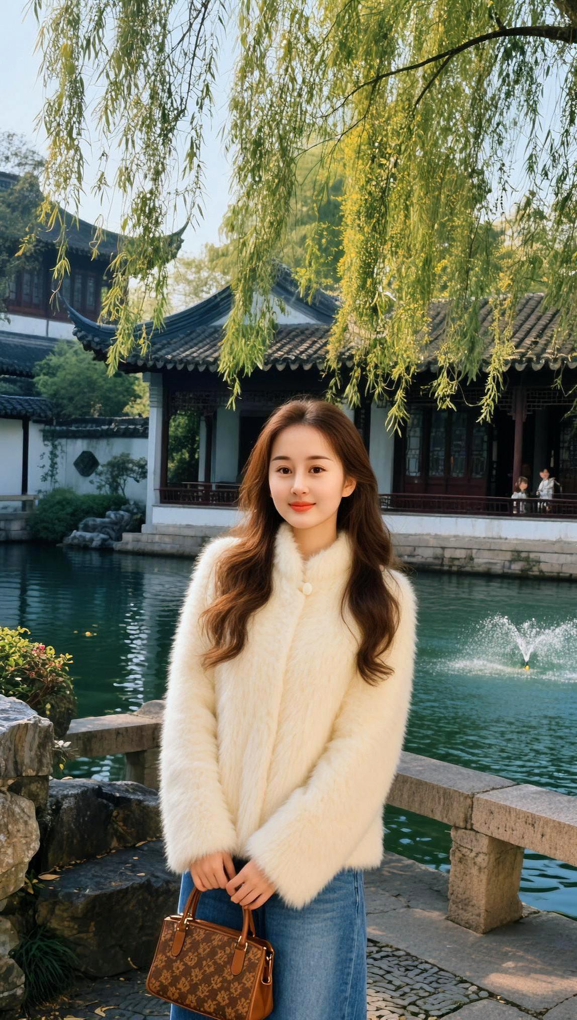 我的日常 甜系女孩已上线 美出高级感 笑容最治愈的女孩 可以不漂亮但一定要善良活