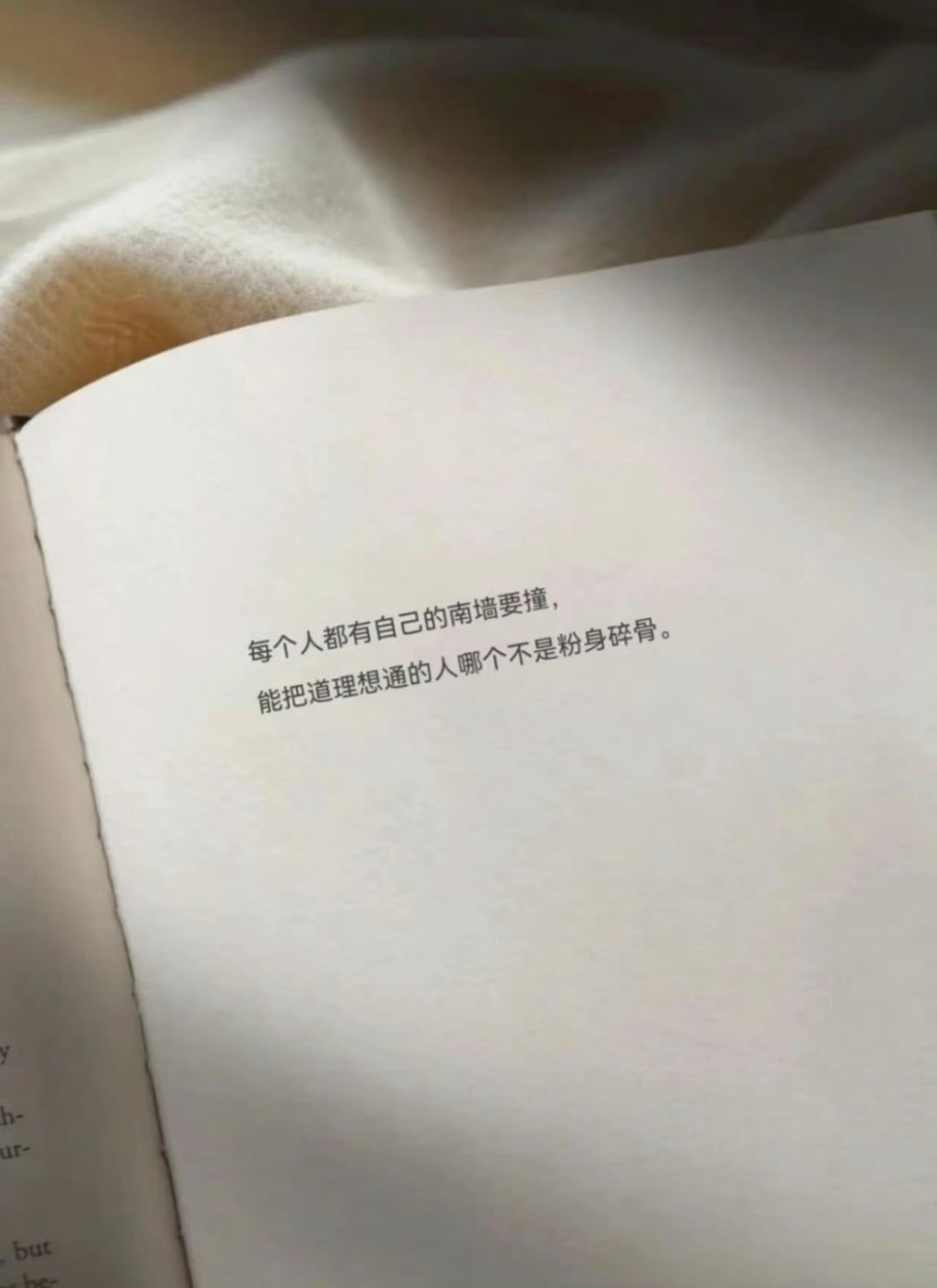 每个人都有自己的南墙要撞！ 