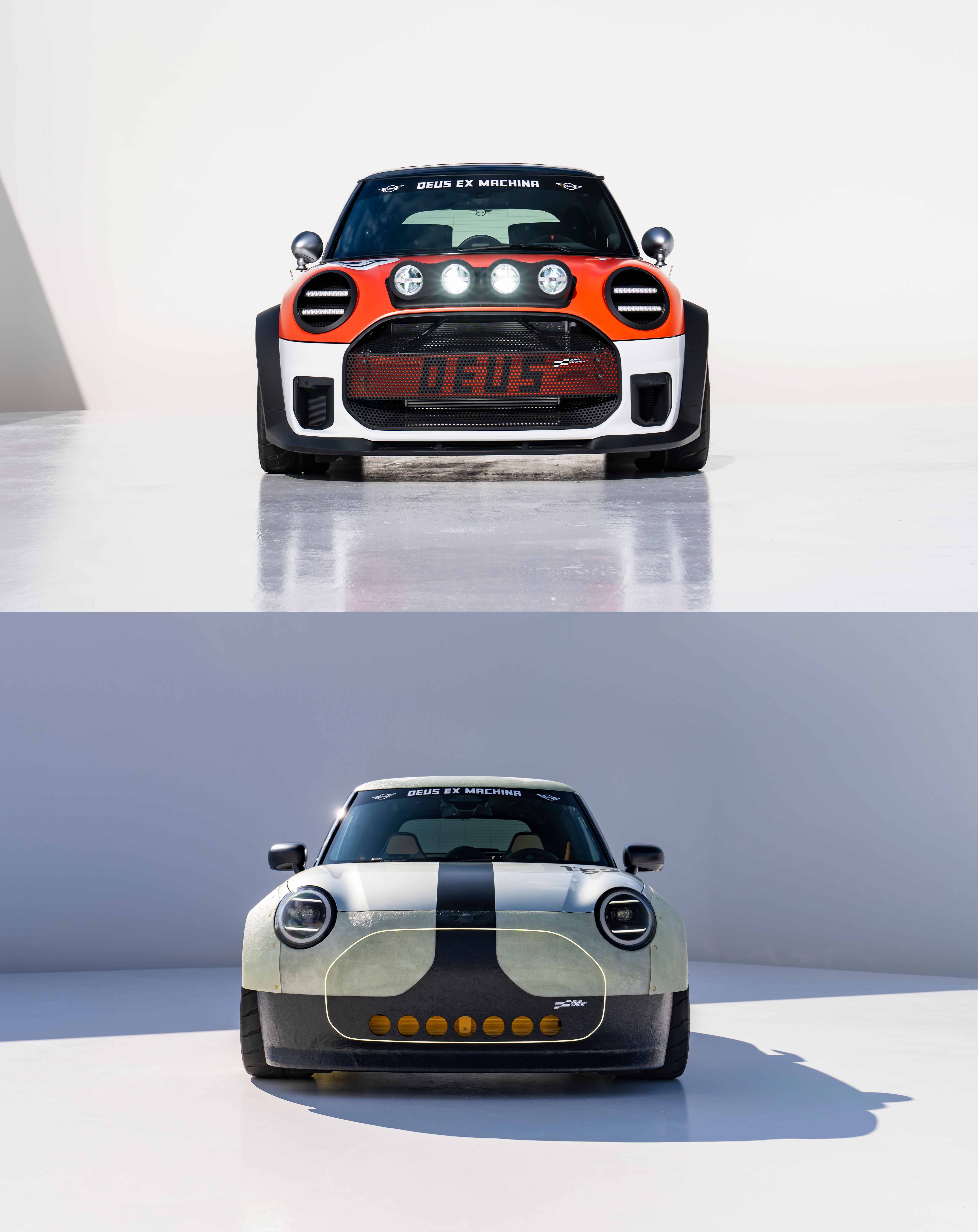 慕尼黑车展 MINI“双雄”亮相。The Skeg电动版化身"海上战斗机"，半透