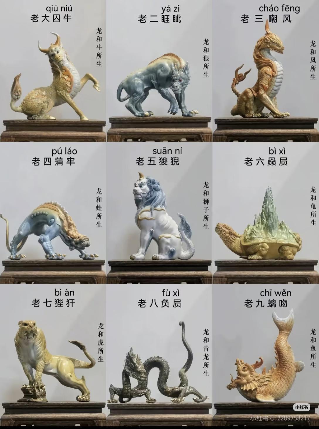 龙生九子，睚眦是坏人吗[捂脸]

古代神兽图鉴！龙的九个儿子，你认几个？