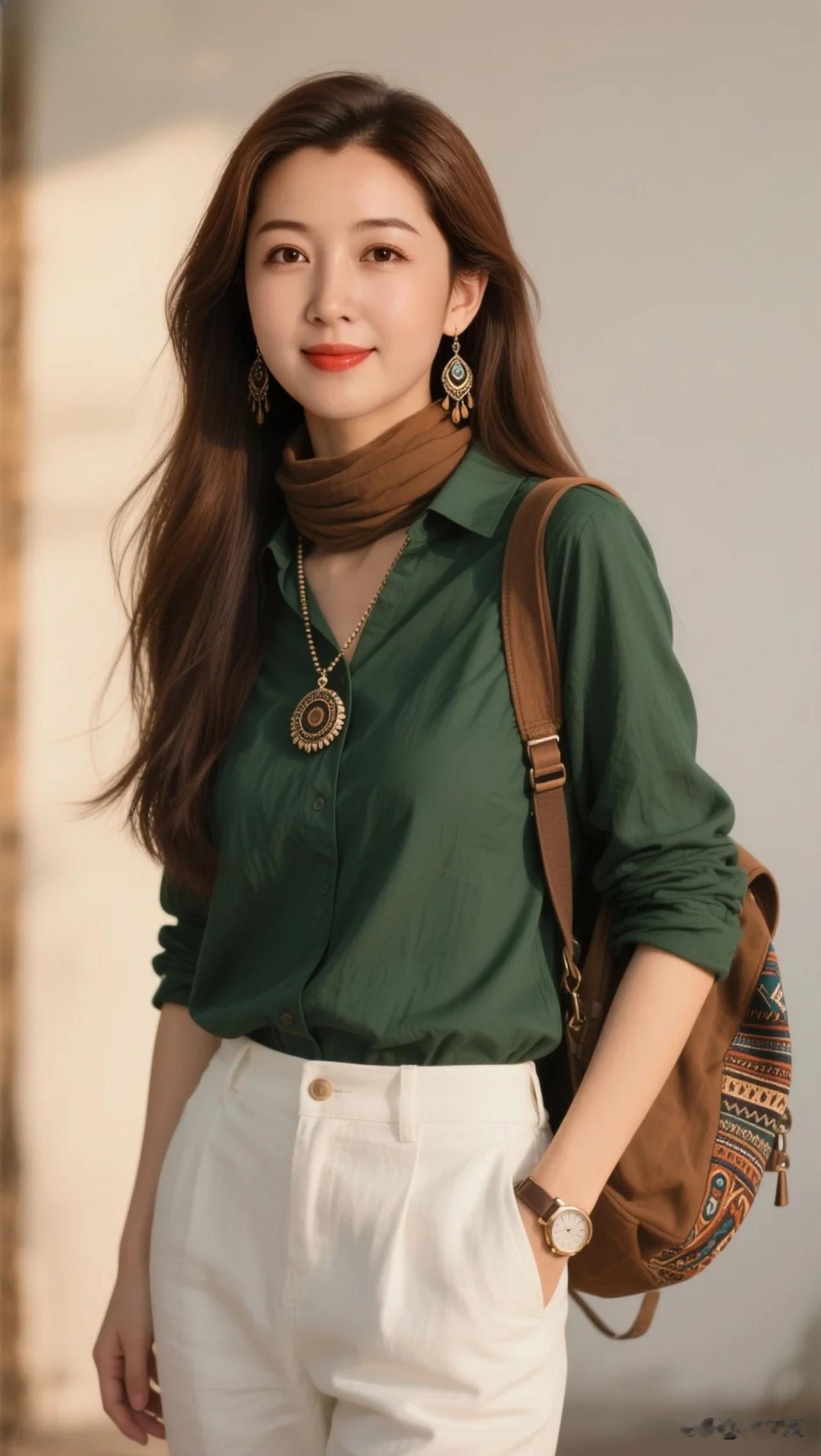 独倚栏杆望晚霞，
邻家笑语暖千家。
妻贤夫敬同携手，
子孝亲慈共岁华。
孤影徘徊