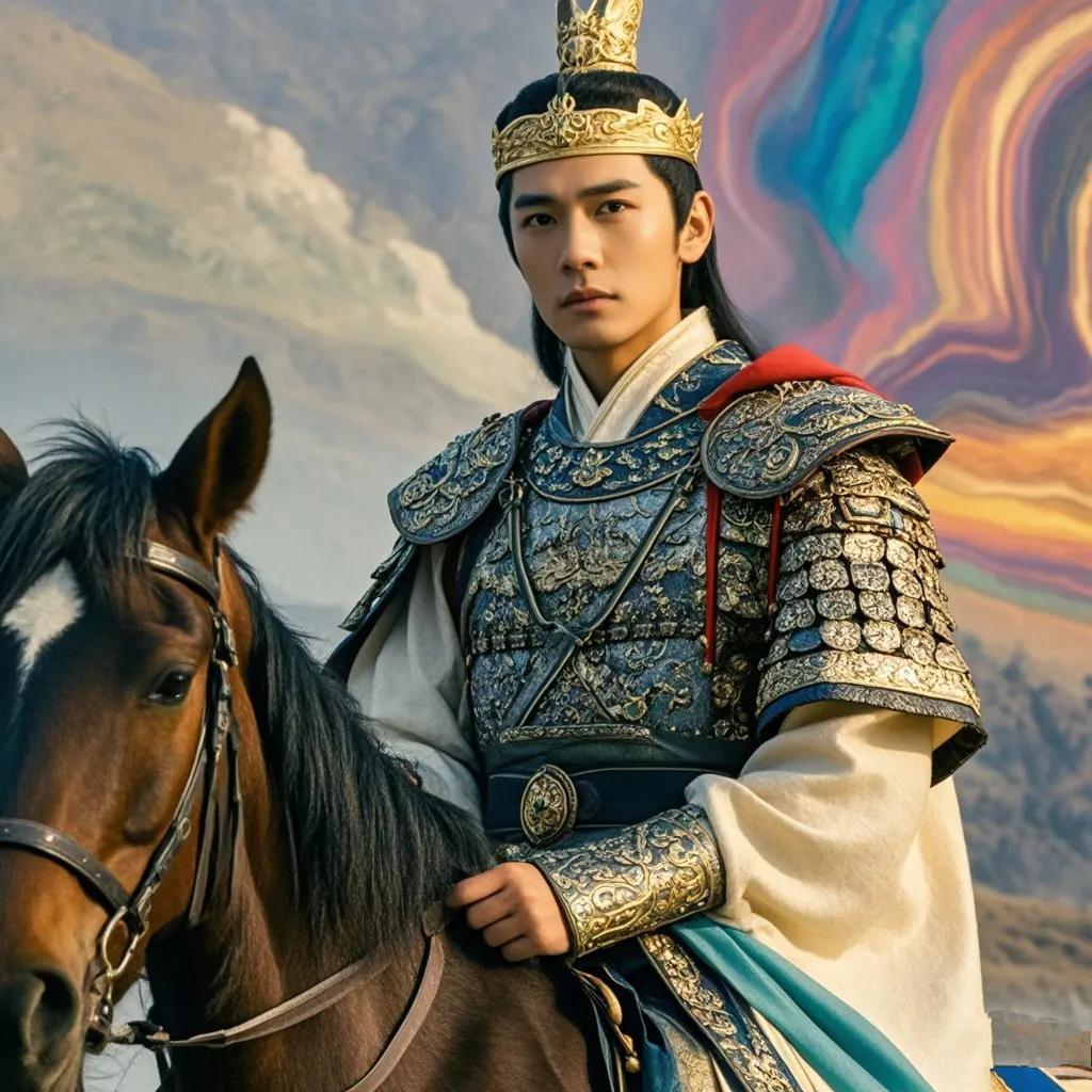 《有壮士兮 霍去病》
 
有壮士兮，去病威名立。
骁勇之姿，雄武世难敌。
铁骑驰