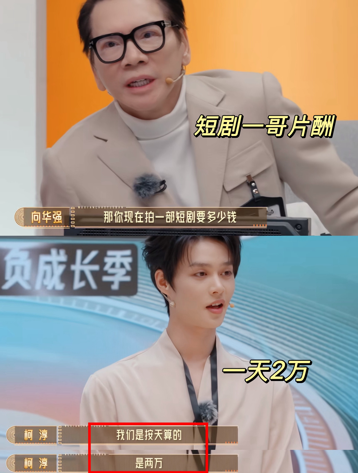 曝演员片酬已经跌到低点短国都一天两万别说长剧了月薪三千再来报吧