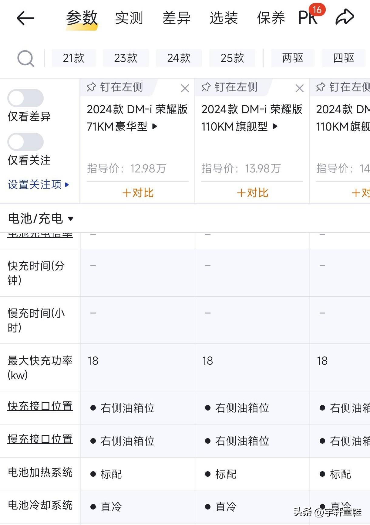 “A枪是我的银河M9，B枪是比亚迪宋Plus，大家都说比亚迪抢电厉害，但结果是我